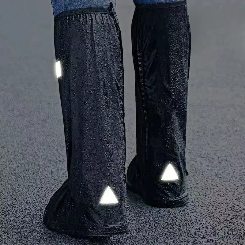 Couvre-chaussures de pluie réutilisables pour moto et vélo