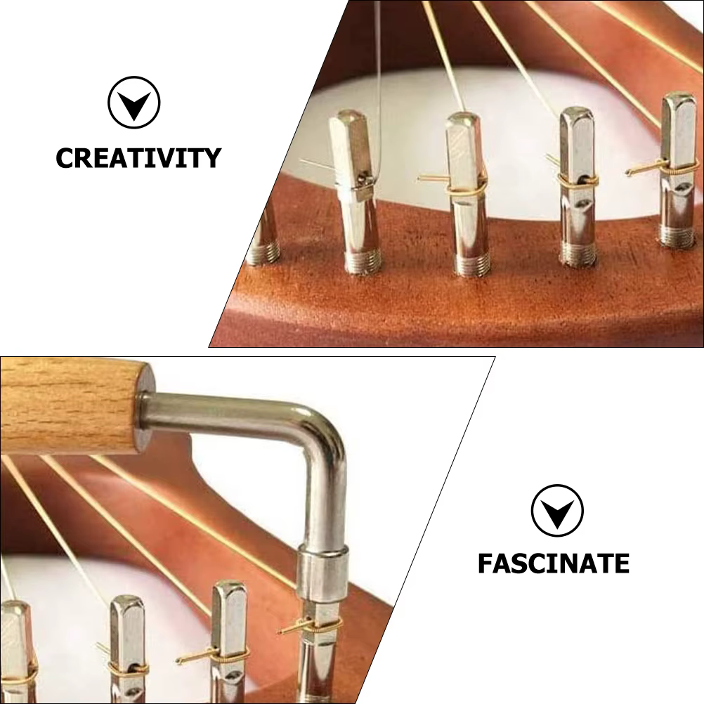 1 ensemble d'accessoires professionnels pour harpe lyre