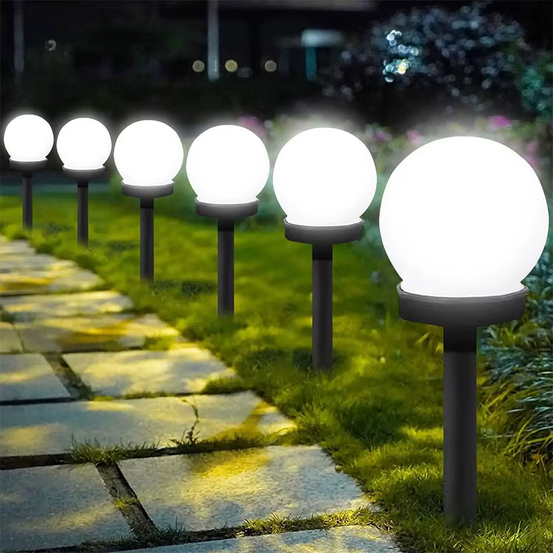 Lampes solaires pour sphère extérieure