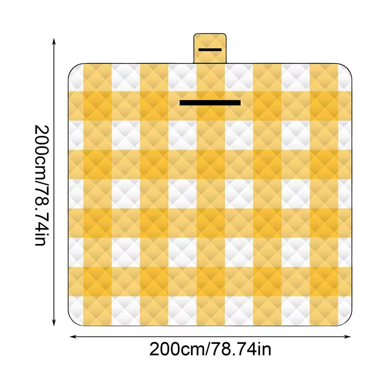 Matelas de Tente de Camping en Polymères d'Extérieur