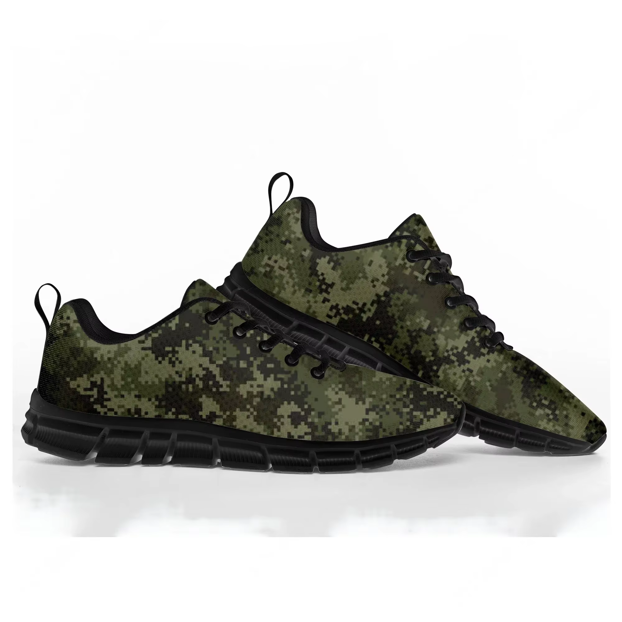 Chaussures de sport Camo Force pour hommes et femmes, baskets camouflage militaire, décontractées, personnalisées, de haute qualité, chaussures de couple