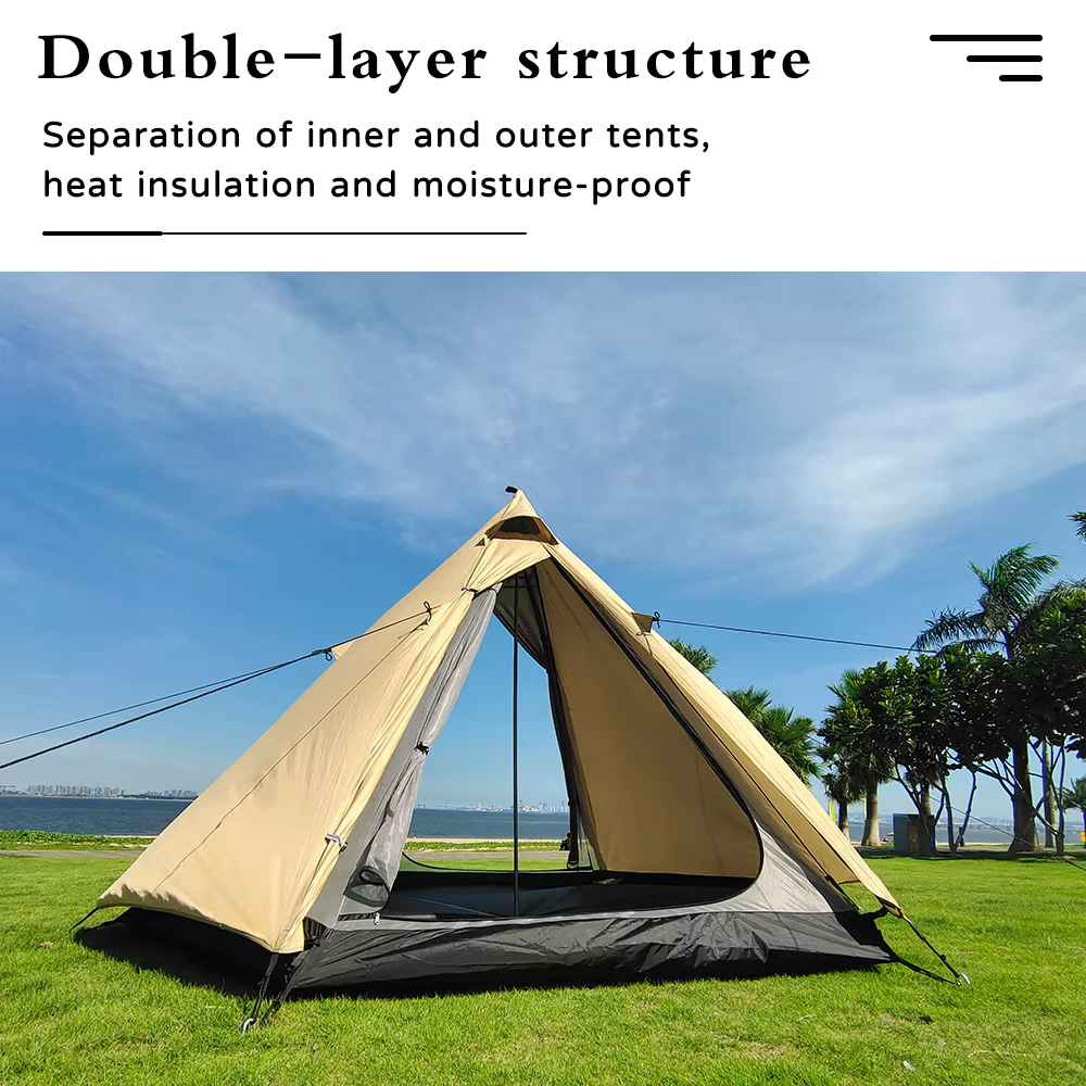 Tente tipi indienne étanche pour l'extérieur