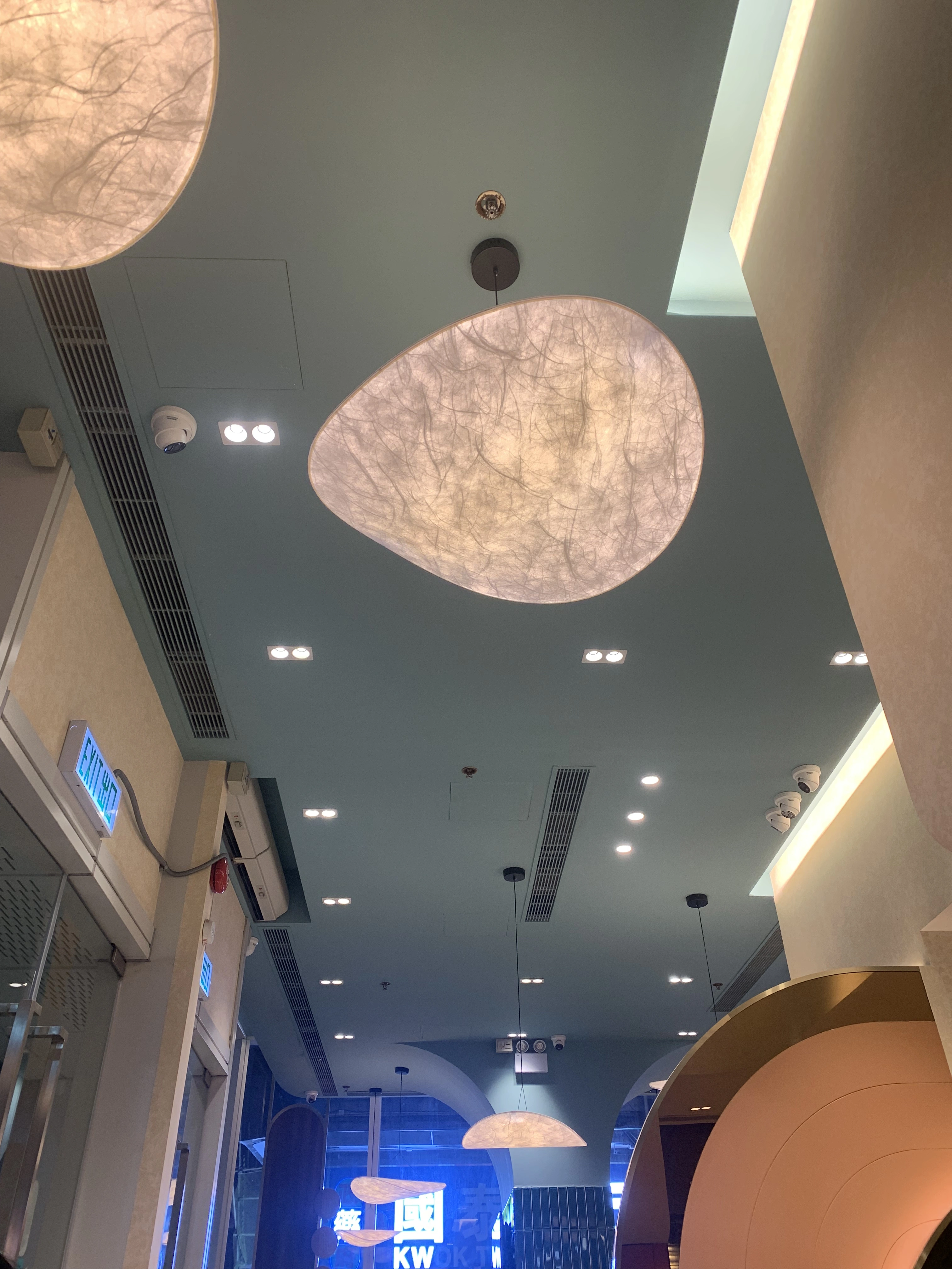 Lustre LED en soie nordique, luminaire suspendu pour salon, décoration intérieure, lampe de plafond