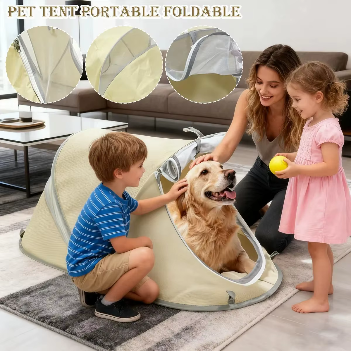Tente pliable pour animaux de compagnie
