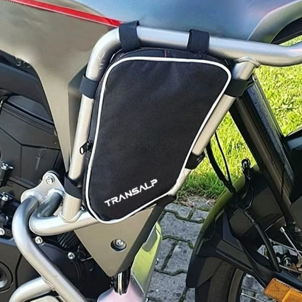 Accessoires Moto XL750 Transalp XL 750 Transalp : Outil de Réparation de Pare-chocs Original, Sac de Placement, Cadre, Barres Anti-chute, Étanche