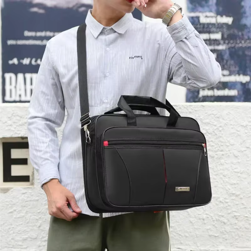 Porte-documents de grande capacité, sacs de rangement d'informations pour documents d'affaires, Protection pour ordinateur portable de voyage de week-end, organiser les accessoires de sac à main