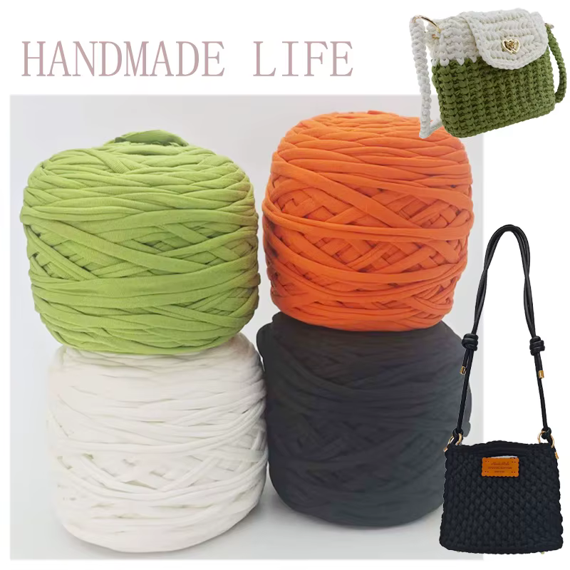 Fil de Crochet 280g, fil de chemise doux et Durable pour bricolage, sacs, coussins, poupées et projets de décoration intérieure