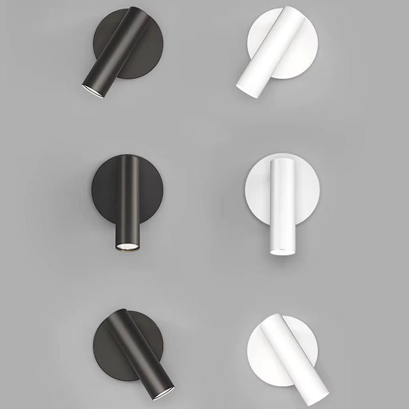 Applique murale LED moderne lampe de chevet pour couloir chambre hôtel nuit livre lampe réglable Rotation applique murale 5W lampes arrière LED
