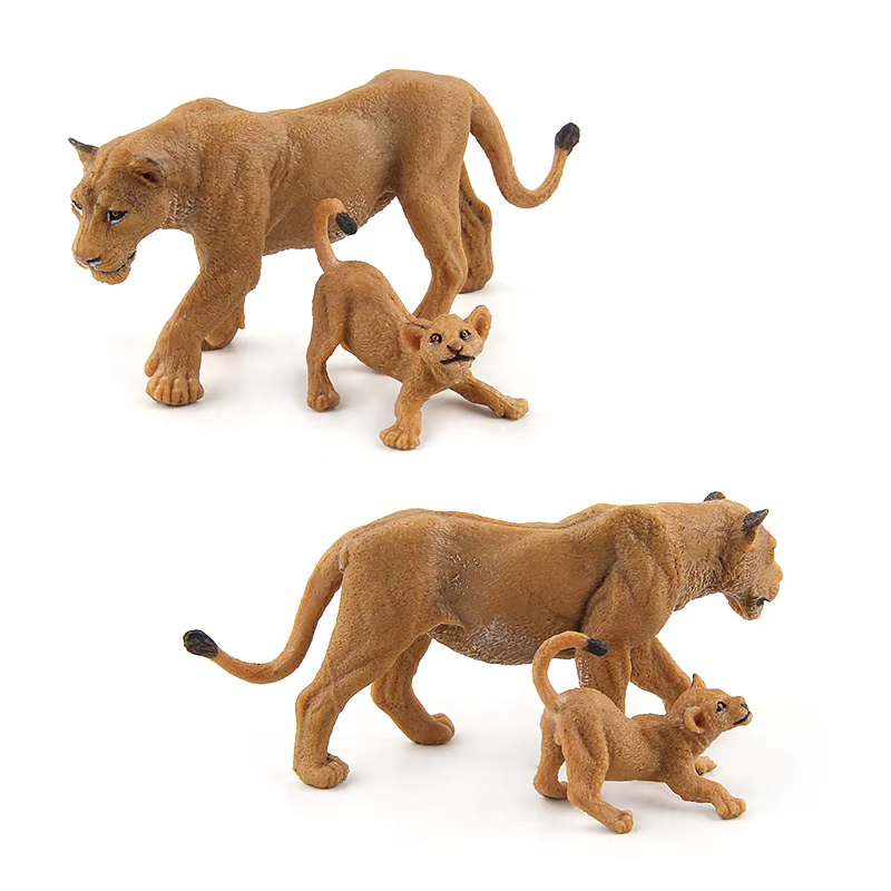Modèle de lion simulé réaliste