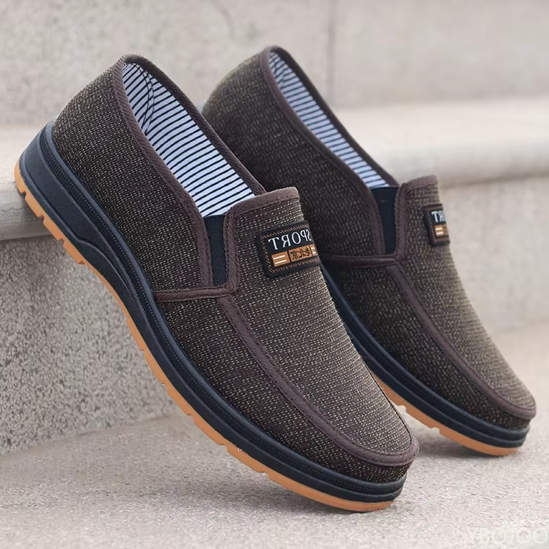 Printemps automne hommes chaussures décontractées chaussure de marche respirant