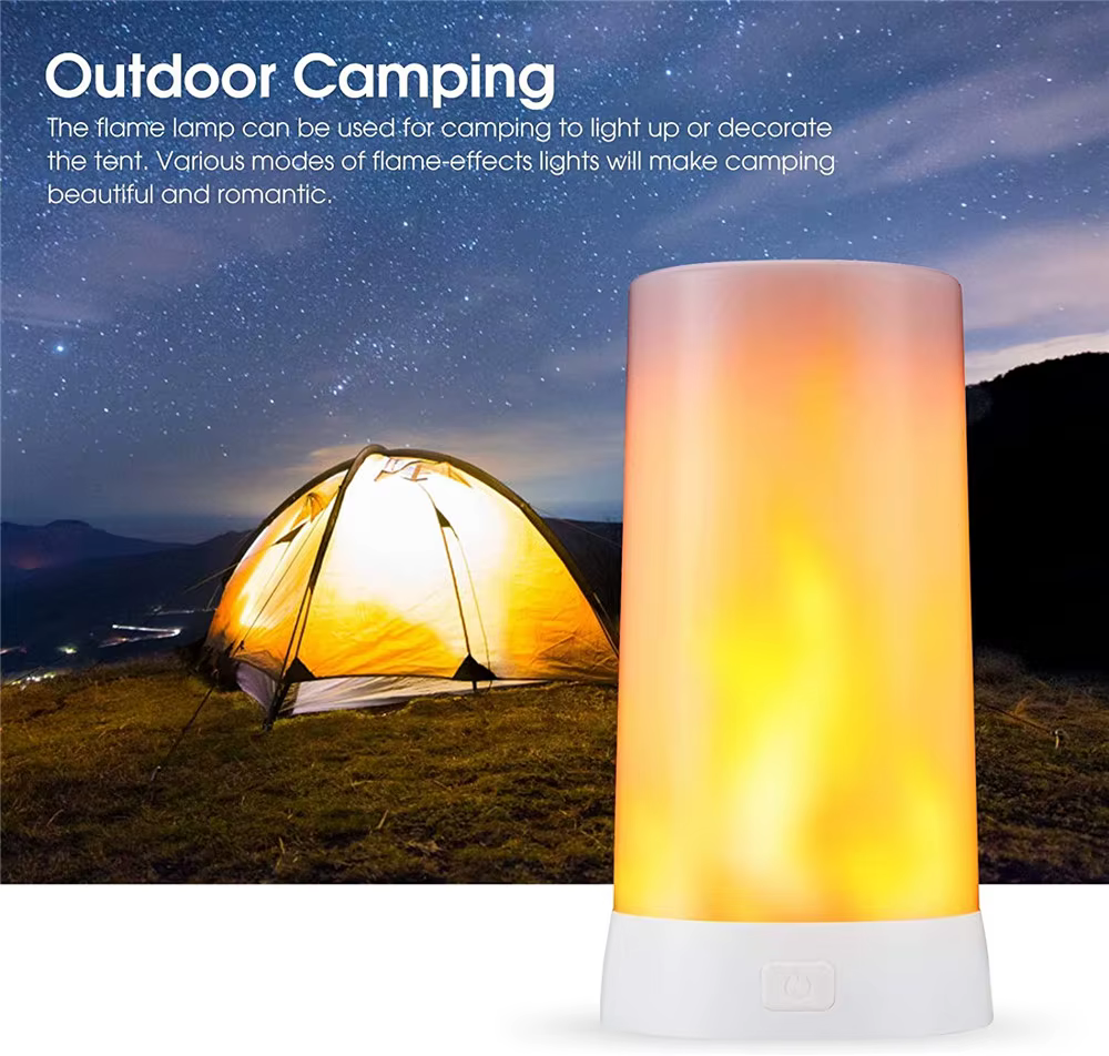 Lampe à flamme LED Rechargeable par USB