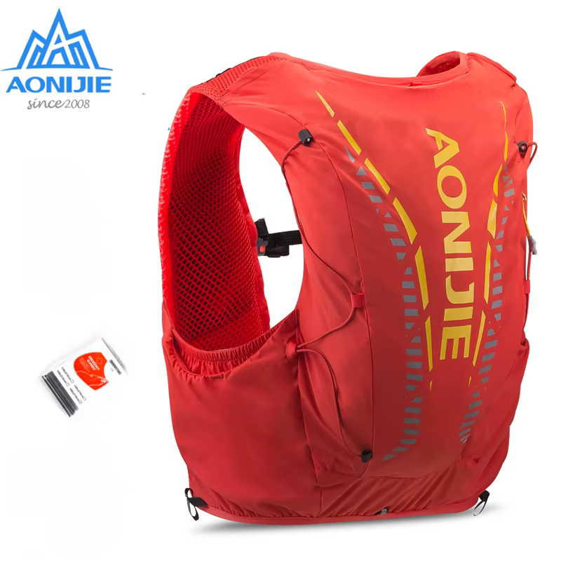 AONIJIE – sac à dos d'hydratation Orange 12l