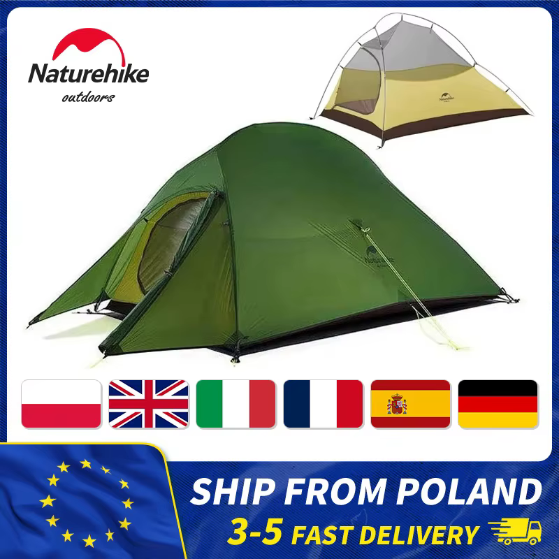 Natureifa-Tente de camping ultralégère Cloud Up 1 2 3
