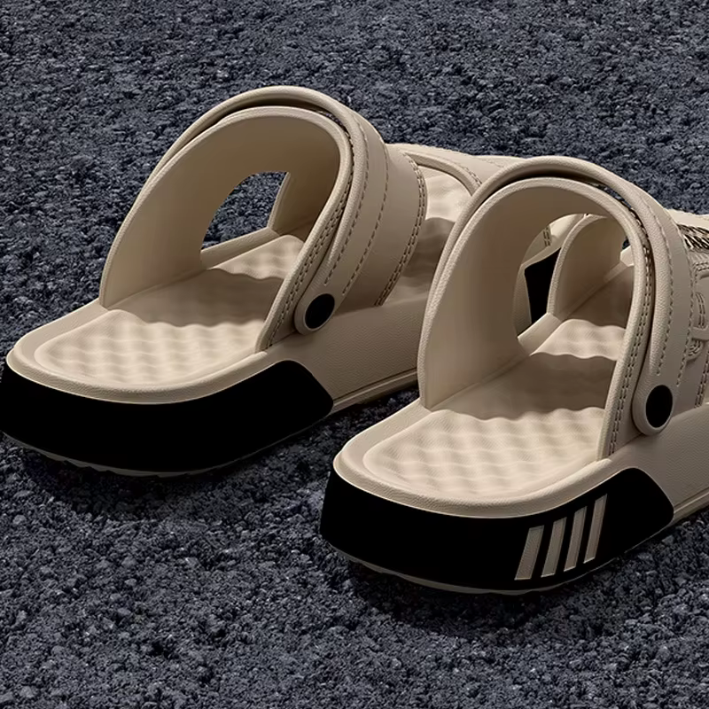 Chaussons d'été pour hommes, conçus spécifiquement pour la conduite, à semelle souple, antidérapants, résistants aux odeurs, pour la plage et la maison