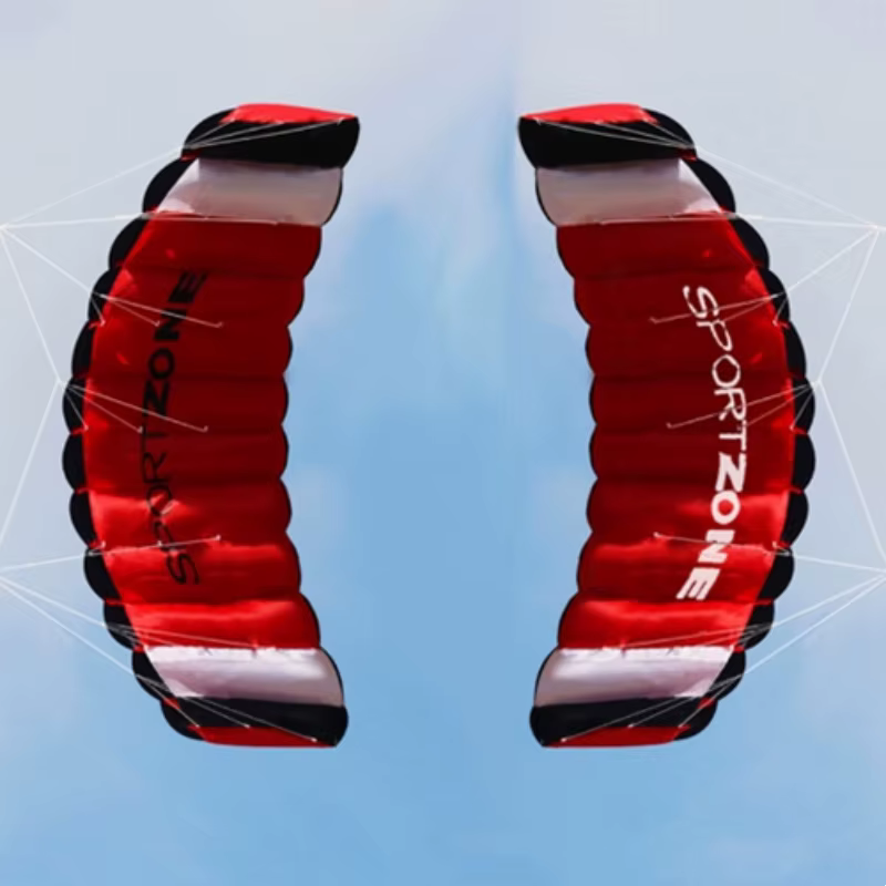 Nouveau cerf-volant de kitesurf parafoil à double ligne pour adultes, cerf-volant de freestyle, cerf-volant de sport, cerf-volant de plage, cerf-volant professionnel, série usine
