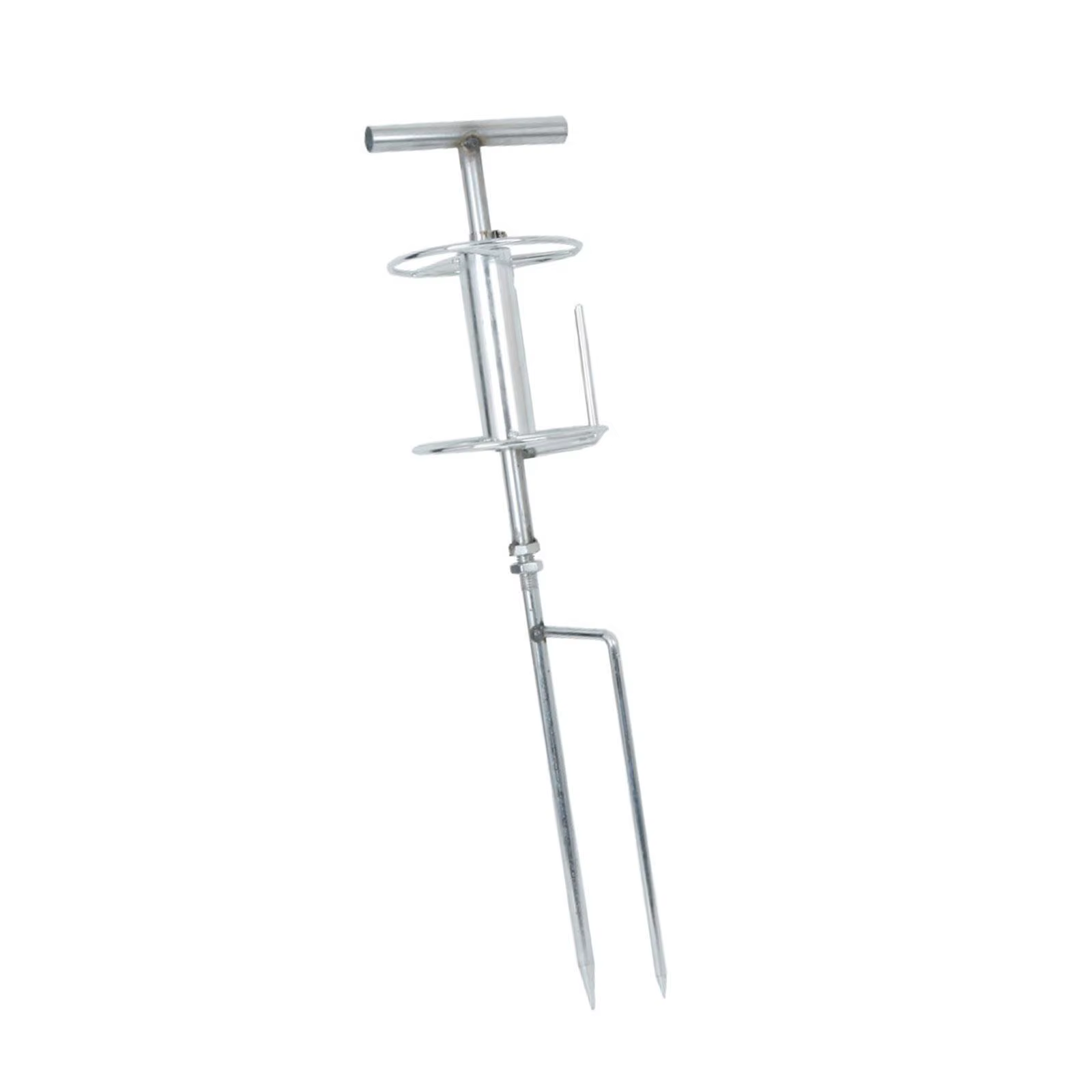 Accessoires de piquet de guidage de tuyau d'arrosage, métal robuste pour parterre de fleurs de pelouse à l'extérieur