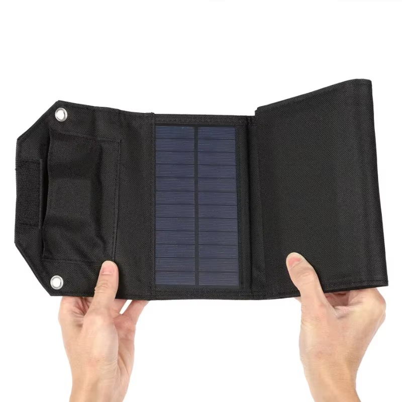 Panneau solaire pliable 60W 80W 100W 5V USB étanche portable avec sac de charge pour téléphone