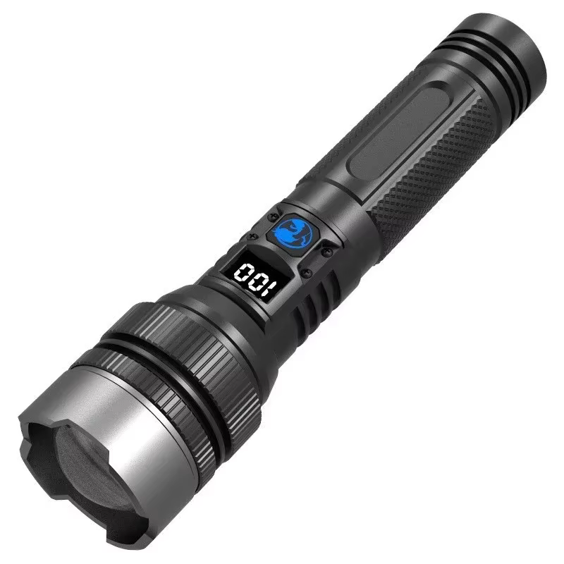 Lampe de poche LED portable aste par USB