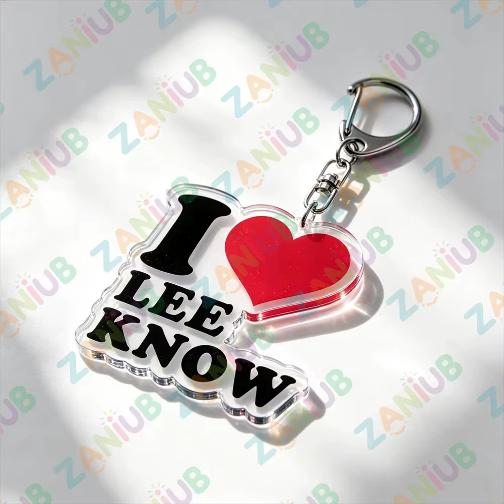 Porte-clés populaires Kpop avec texte de groupe, porte-clés « I Love Name », bijoux, breloques pour sacs à main et téléphones, cadeaux pour fans et amis