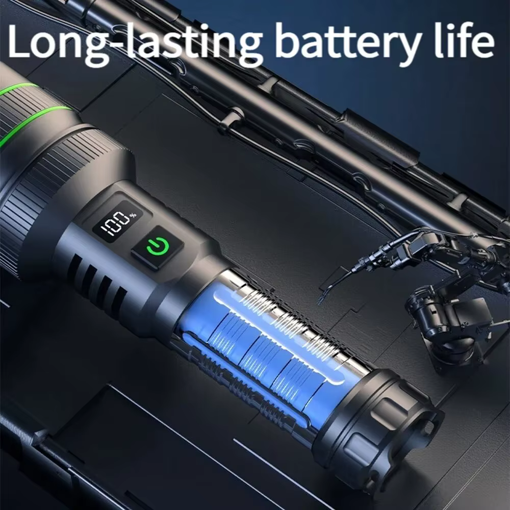 Lampe de poche LED la plus puissante à longue portée