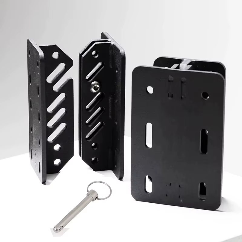 Support d'installation à dégagement rapide robuste pour tente latérale de voiture, support de connexion pour tente latérale et tente de toit de voiture
