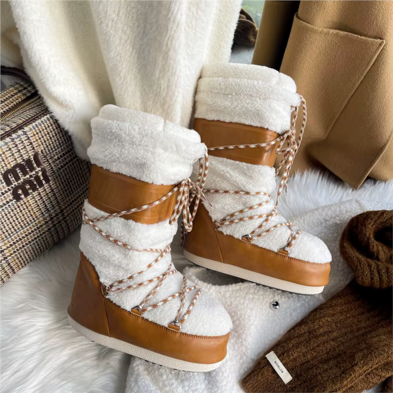 Nouvelles Bottes de ski imperméables pour femme