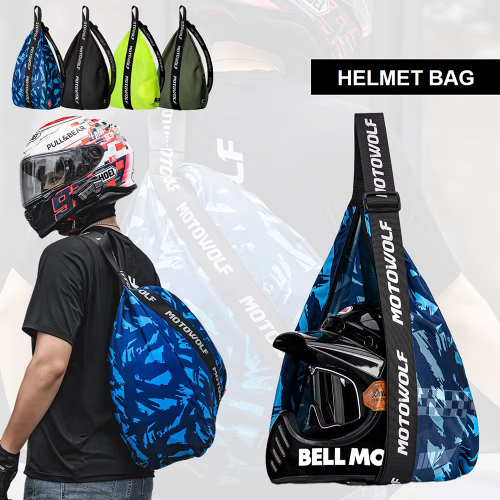 Sacs de casque de Moto pour hommes et femmes, sacs de voyage réfléchissants de grande capacité, sac à dos pour casque de Moto, accessoires