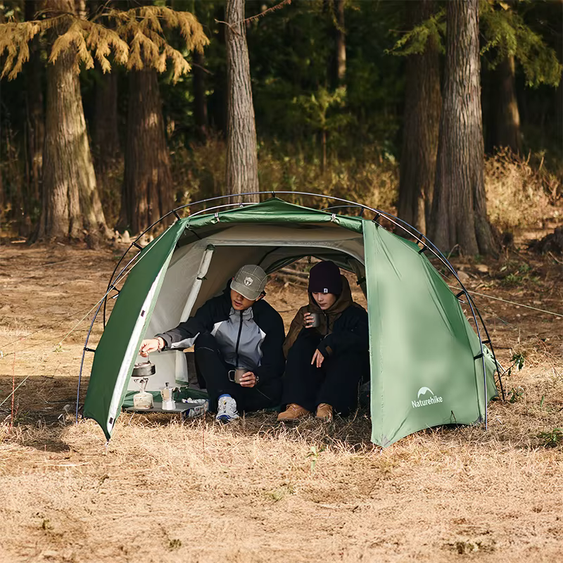 Naturehike Hillock 6 tente de camping pour 2 personnes étanche PU2000mm UPF50 + abri solaire une pièce un salon