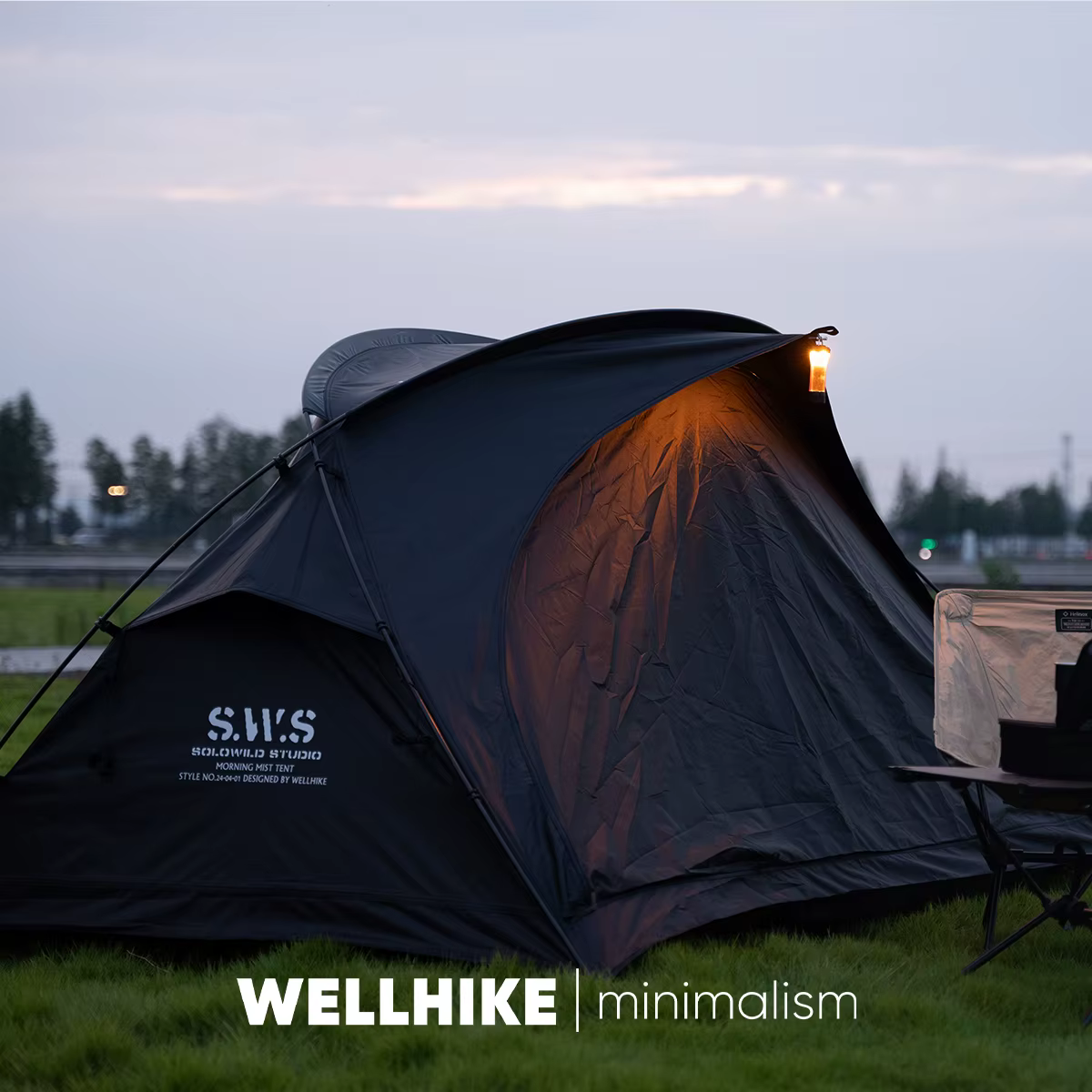 Tente portable de camping WELLHIKE MINIMAL pour une ou deux personnes