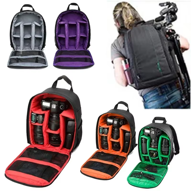 Sac à dos étanche pour appareil photo extérieur
