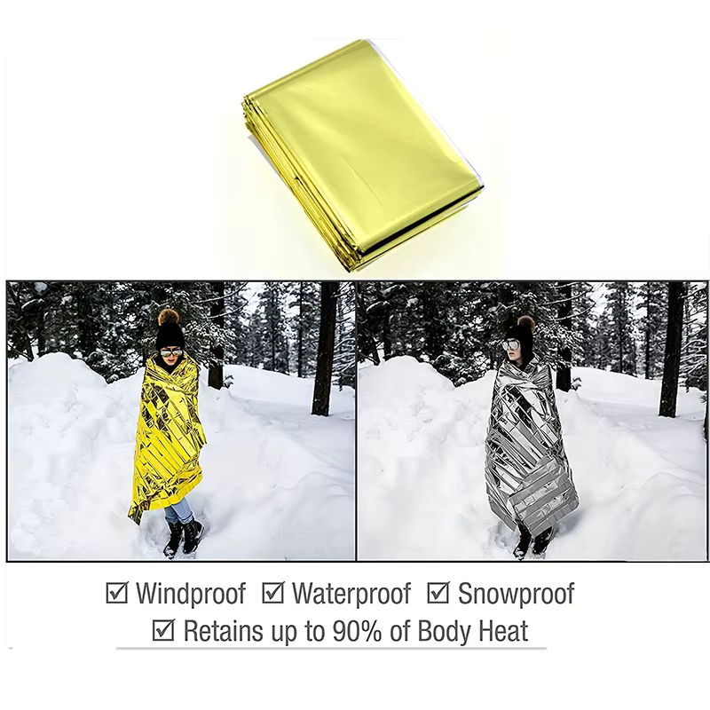 Couverture d'isolation multifonctionnelle double face