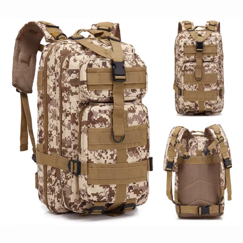 Sac à dos tactique 3P 20L-25L en nylon 1000D pour randonnée