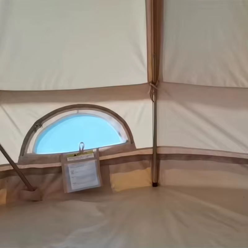 Tente cloche en toile de coton robuste de 3m