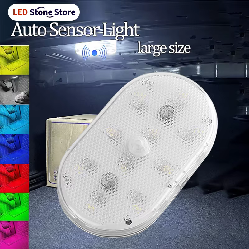 Lampe LED à détecteur de mouvement 650 mAh rechargeable par USB