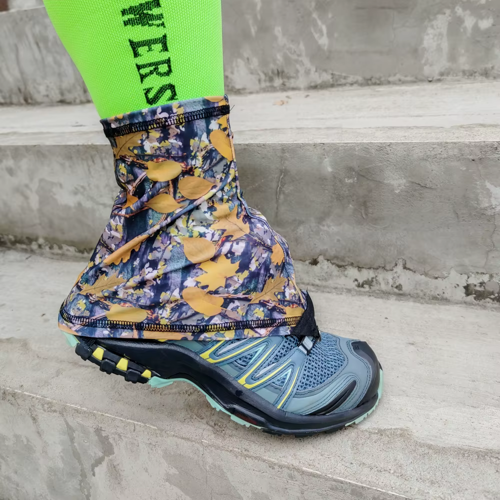 Guêtres de course pour garder les débris hors de vos chaussures