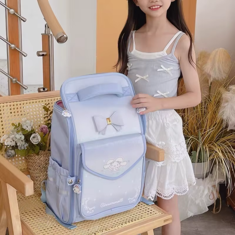 Sac à dos dégradé Sanrio Kuromi My Melody Cinnamoroll, léger, imperméable, pour usage quotidien par les étudiants