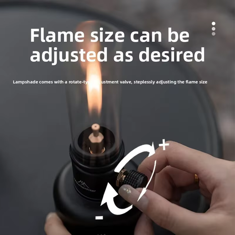 MOUNTAINHIKER nouveau ensemble de lumière à gaz extérieure pique-nique Camping rétro