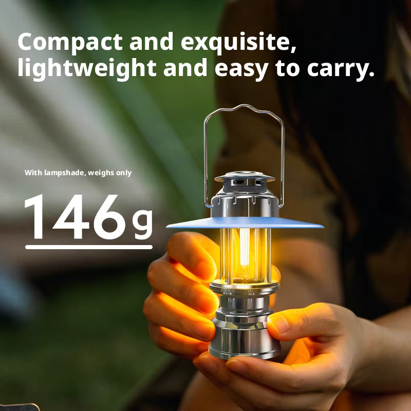 Lampe portable rétro style Hurricane