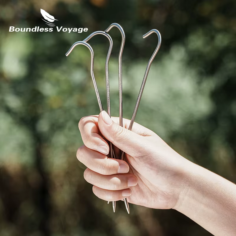 Boundless Voyage-Piquets de tente en alliage de titane