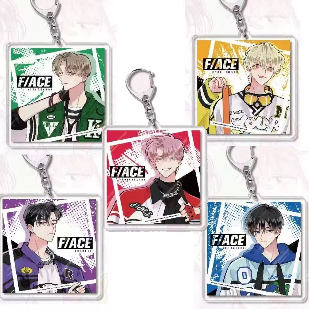 Accessoires d'anime F/ACE : Pendentif en acrylique Fukuhara Tamon, figurine Ouri Sakaguchi, porte-clés en acrylique, accessoire de sac Keito Tachibana, jouet