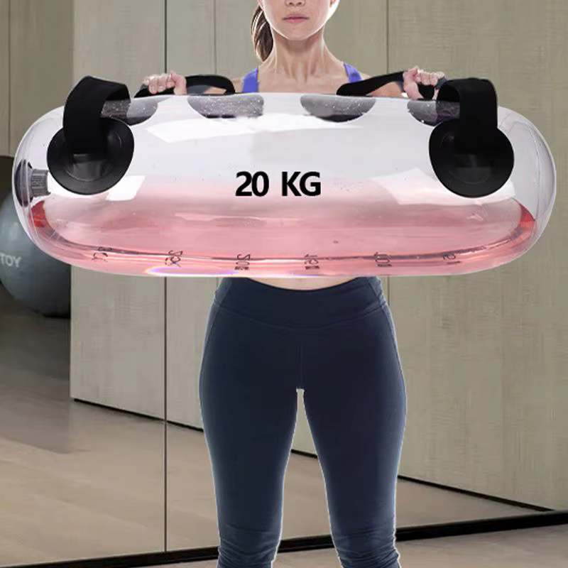 Sac aquatique gonflable pour Fitness, 10/15/20/30kg, pour l'haltérophilie, l'entraînement, la gymnastique à domicile, équipement de musculation