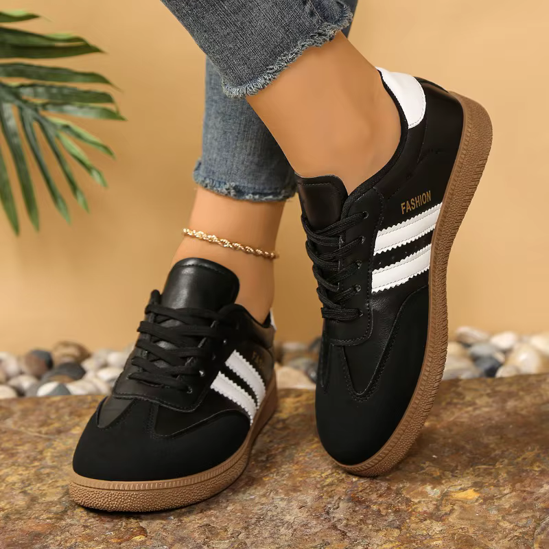 Chaussures décontractées en dentelle pour femmes