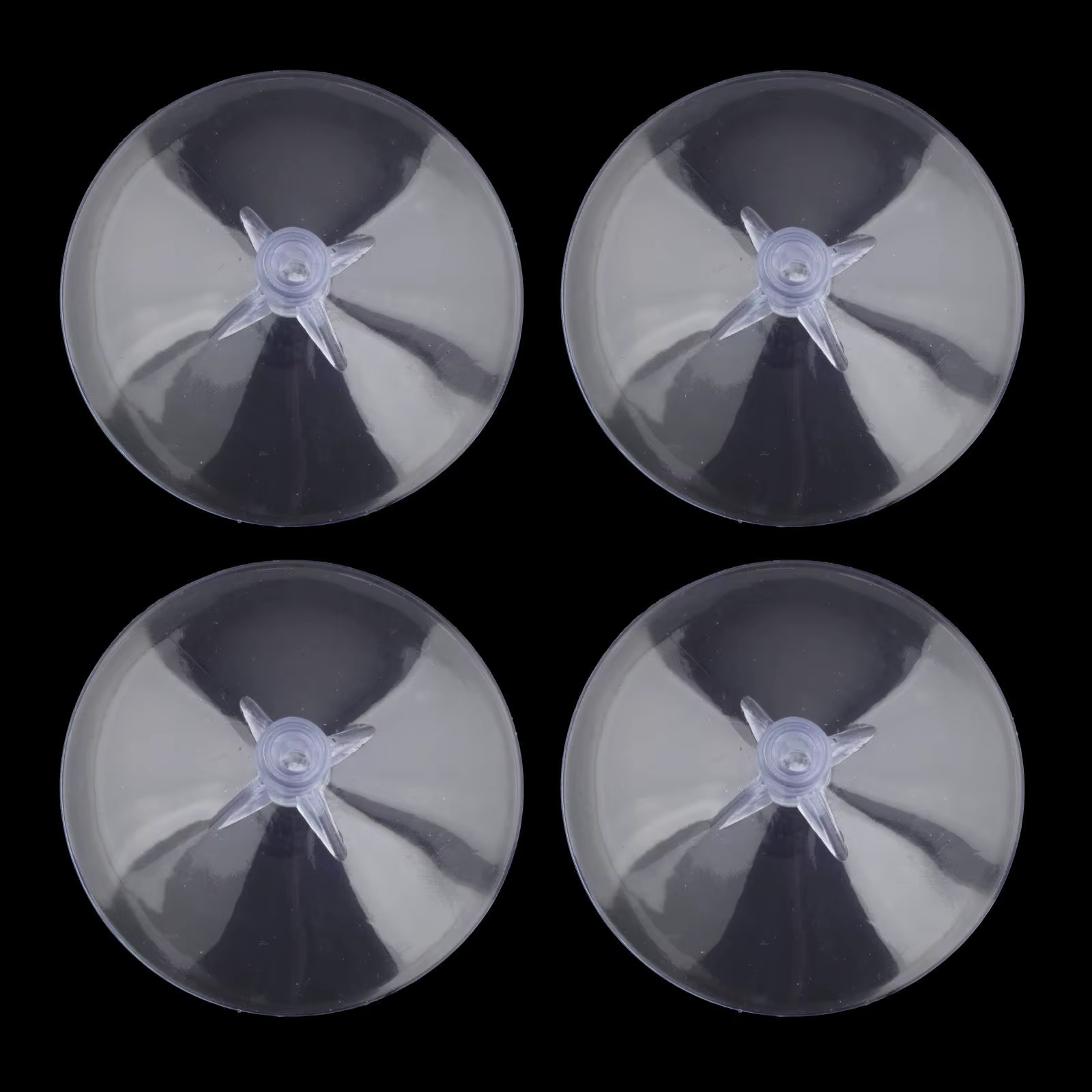 Lot de 4 grands capuchons coordonnants pour poteau de tente