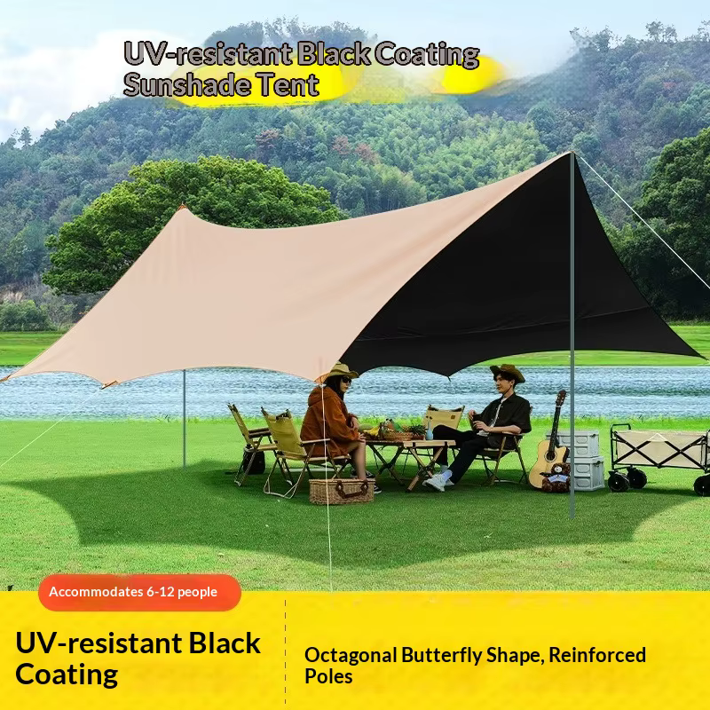 Bâche de camping imperméable robuste