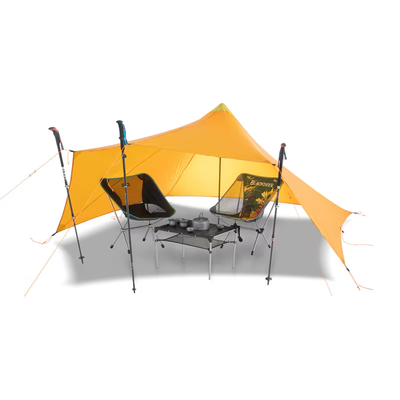 FLAME'S CREED TrailStar Minaret Ultra-léger Portable Spire 2 homme abri tente de Camping 20D revêtement en Silicone pour la randonnée