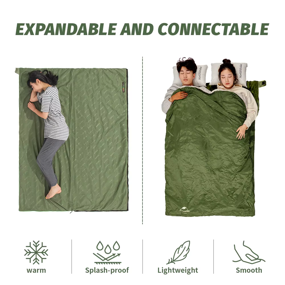 Naturehike 2026 Nouveau Sac de Couchage de Camping Imperméable Ultraléger 3 Saisons