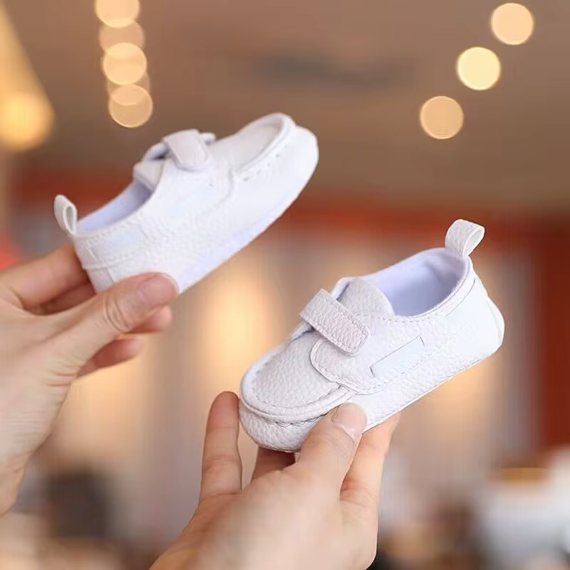 Chaussures formelles pour nouveau-né garçon, chaussures en cuir PU à la mode pour le 1er anniversaire, chaussures de fête de mariage