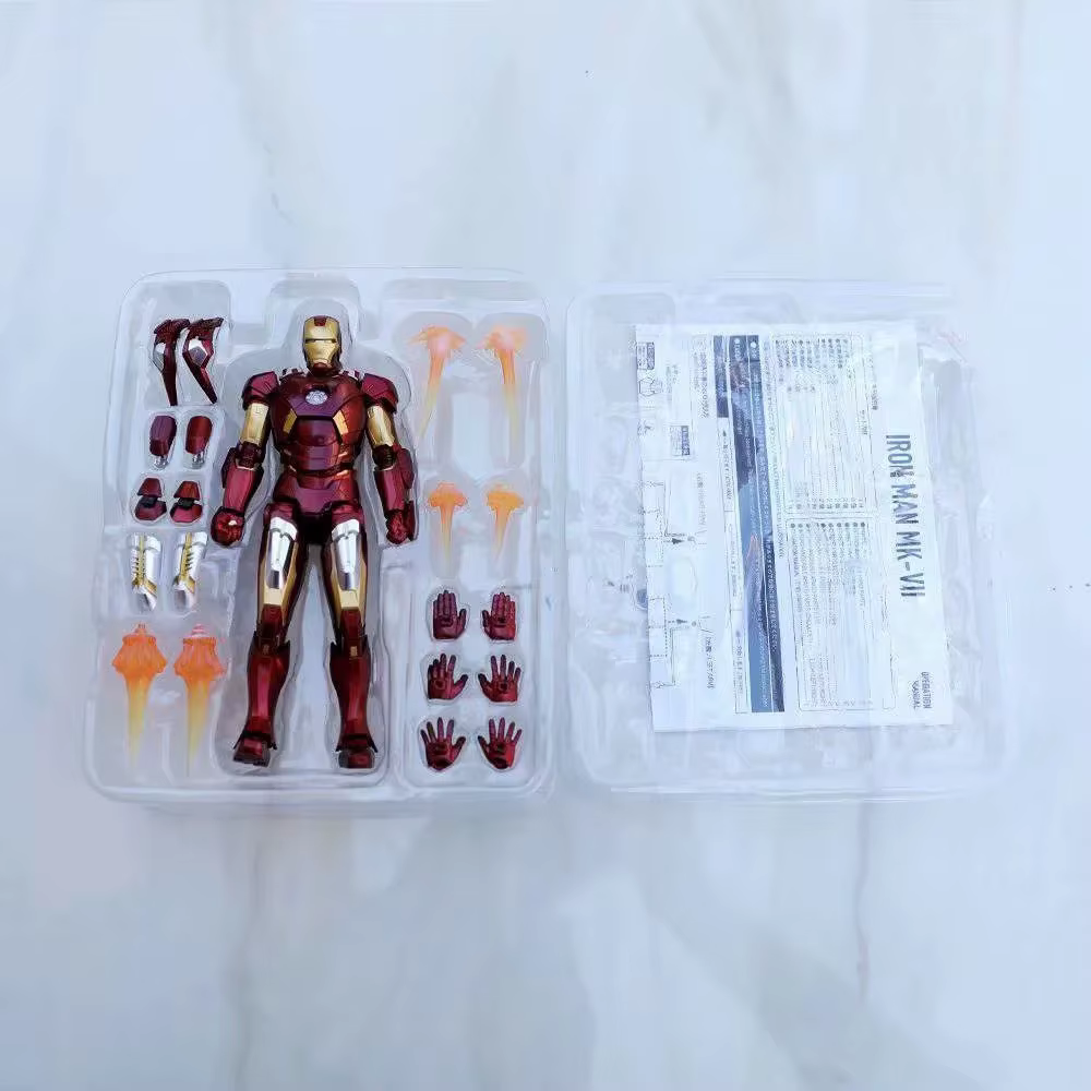 SHF-Figurines articulées Ironman MK7 MK50 MK20 MK46 MK47, jouets pour enfants