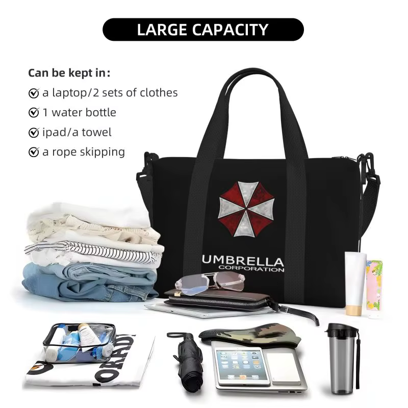 Sac de voyage Umbrella Corporation pour hommes et femmes