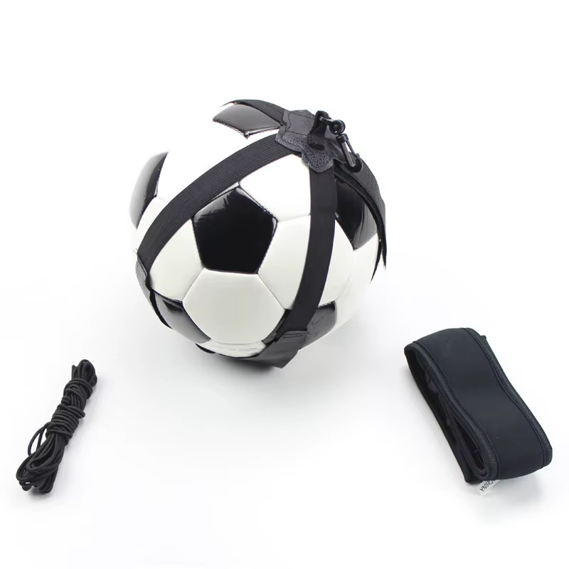 Ceinture d'entraînement de football avec sac à corde pour la pratique du dribble et l'amélioration du contrôle du ballon et des compétences de football